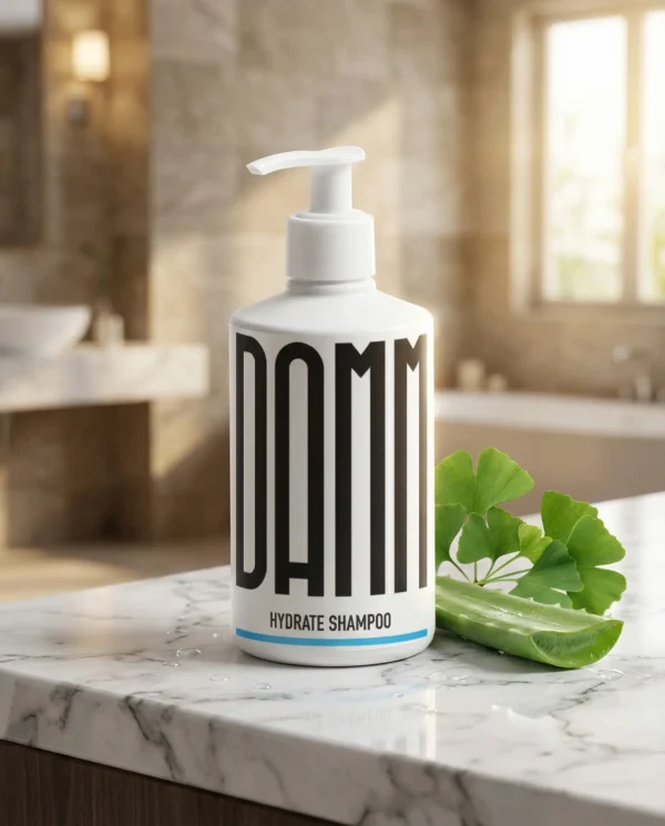 Hydrate Shampoo fra Damm Cosmetics