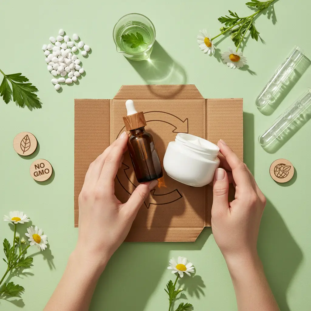 Damm Cosmetics arbejder med ansvar fra formulering til emballage og transport