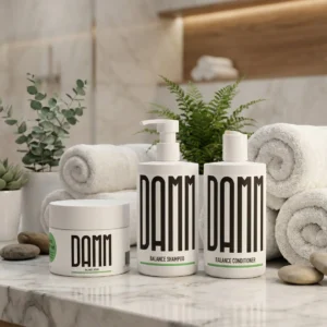 Balance Bundle – komplet 3-trins hovedbundspleje med scrub, shampoo og conditioner