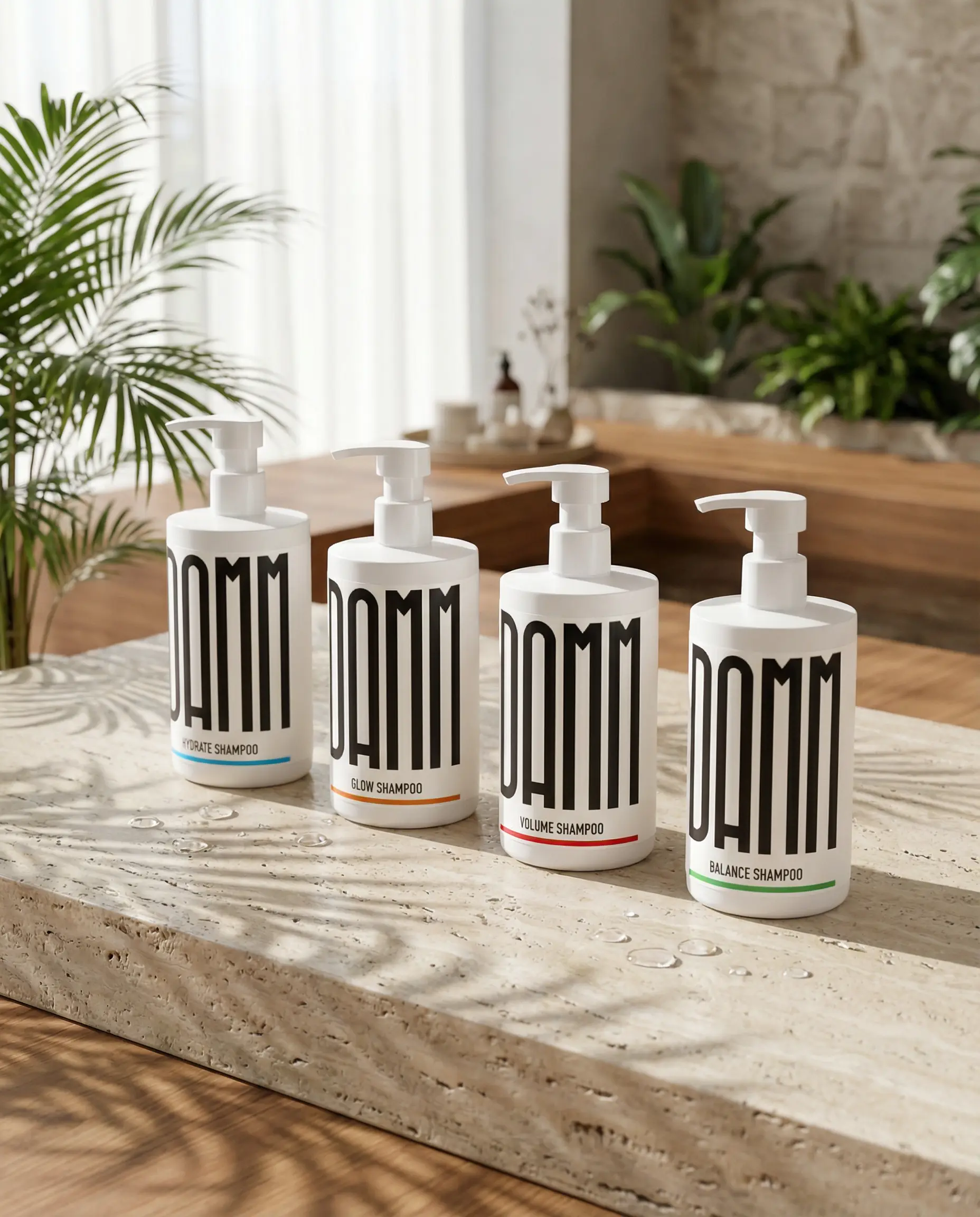 Damm Bæredygtig Shampoo collection