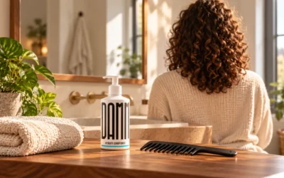 Balsam krøllet hår uden silikone fra Damm Cosmetics